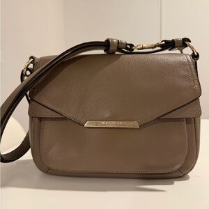 Coach Vintage Brown Leather Crossbody Bag
